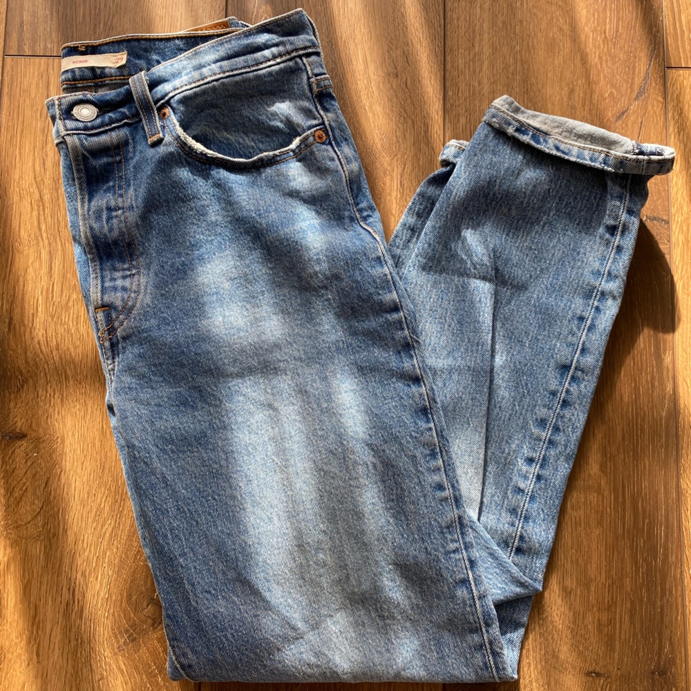 Levi Wedgie Jeans